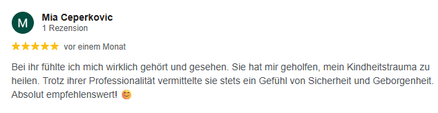 Rezension Hypnose Basel Sibylle Gut Trauma Kindheit